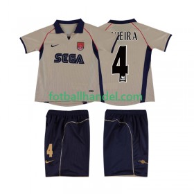 Barn Fotballdrakter Arsenal VIEIRA 4 2001 Borte Retro 2002 Kortermet